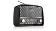 REAL-EL X-520, Bluetooth, retroradio hinta ja tiedot | Kelloradiot ja herätyskellot | hobbyhall.fi