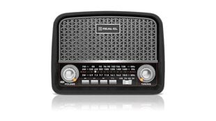 REAL-EL X-520, Bluetooth, retroradio hinta ja tiedot | Kelloradiot ja herätyskellot | hobbyhall.fi