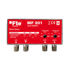 Fte maksimi MF 201 UHF/UHF/VHF-antennin diplexeri hinta ja tiedot | TV-antennit | hobbyhall.fi