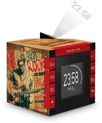 Bigben RR70PROCKWOOD - Radiohälytyskello, jossa on projektio ja digitaalinen FM-viritin hinta ja tiedot | Kelloradiot ja herätyskellot | hobbyhall.fi