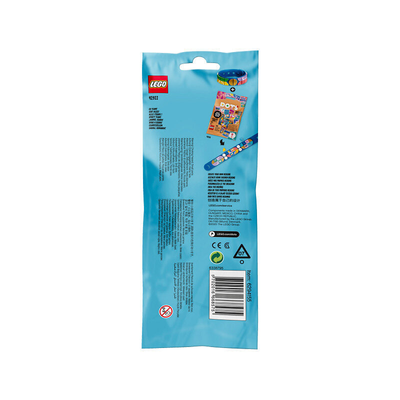 41911 LEGO® DOTS Ihan paras joukkue! -rannekoru hinta ja tiedot | Kehittävät lelut | hobbyhall.fi