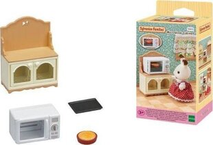 SYLVANIAN FAMILIES Kaappi ja mikroaaltouuni hinta ja tiedot | Kehittävät lelut | hobbyhall.fi