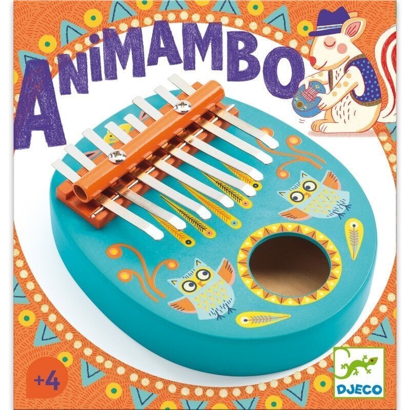 Djeco, Animambo Kalimba, DJ06019 hinta ja tiedot | Kehittävät lelut | hobbyhall.fi