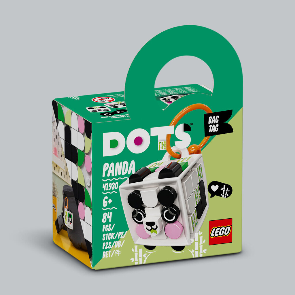 41930 LEGO® DOTS Panda -ripustettavaksi laukkuun hinta ja tiedot | Kehittävät lelut | hobbyhall.fi