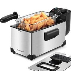 Aigostar 12345 2200 W perinteinen rasvakeitin 3 l hinta ja tiedot | Airfryerit ja friteerauskeittimet | hobbyhall.fi