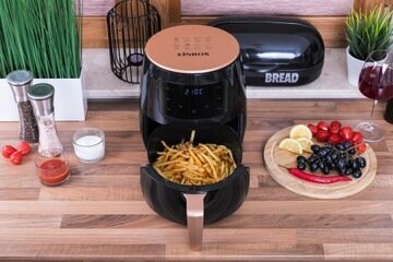 Ilmakeitin Linbox FRYER AIR FRYER 4502 1400 W 4,5 l hinta ja tiedot | Airfryerit ja friteerauskeittimet | hobbyhall.fi