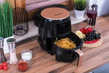 Ilmakeitin Linbox FRYER AIR FRYER 4502 1400 W 4,5 l hinta ja tiedot | Airfryerit ja friteerauskeittimet | hobbyhall.fi