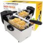 Esperanza perinteinen rasvakeitin SUURI FRYER 3L 2000W SÄHKÖ 2200W 3l hinta ja tiedot | Airfryerit ja friteerauskeittimet | hobbyhall.fi