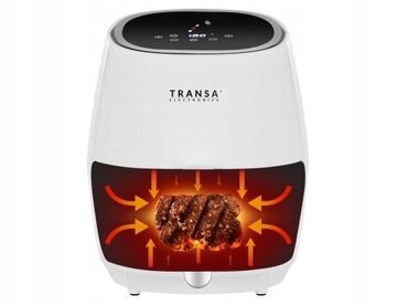 Ilmakeitin Transa Electronics TE-36 1250 W 2,5 l hinta ja tiedot | Airfryerit ja friteerauskeittimet | hobbyhall.fi