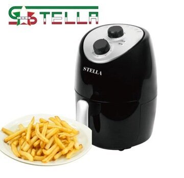 Ilmakeitin Stella 013211444 1000 W 2 l hinta ja tiedot | Airfryerit ja friteerauskeittimet | hobbyhall.fi