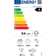 Hisense WFQA1214EVJM hinta ja tiedot | Pyykinpesukoneet | hobbyhall.fi