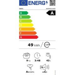 Smeg WNP96SLAAES hinta ja tiedot | Pyykinpesukoneet | hobbyhall.fi