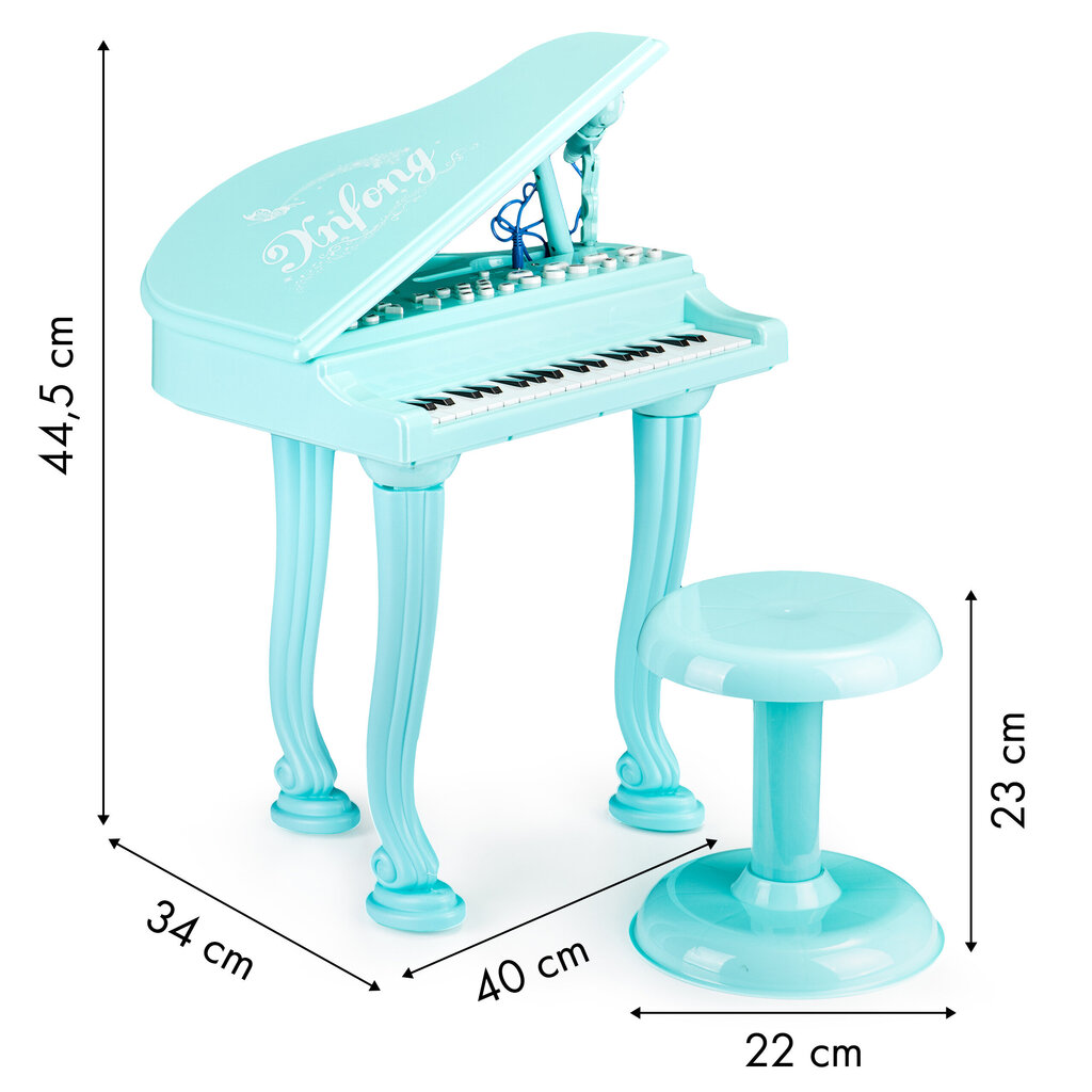 Piano MP3-mikrofonilla hinta ja tiedot | Kehittävät lelut | hobbyhall.fi