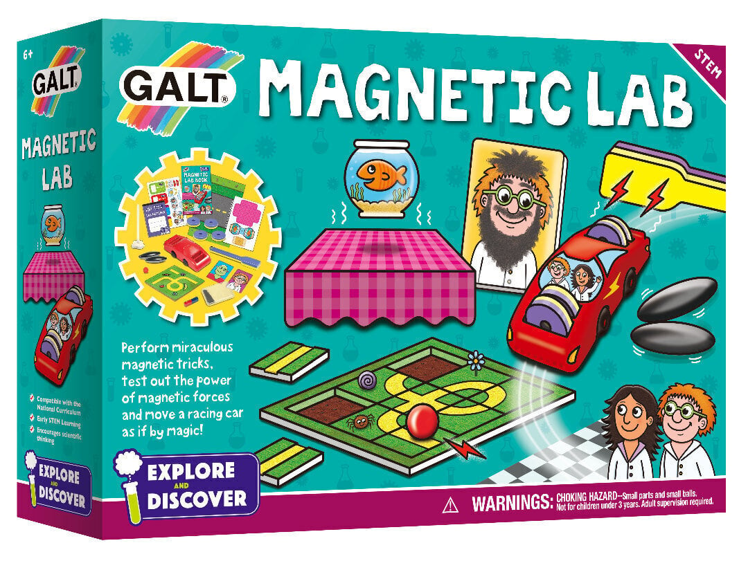 Magneettinen laboratorio. hinta ja tiedot | Kehittävät lelut | hobbyhall.fi