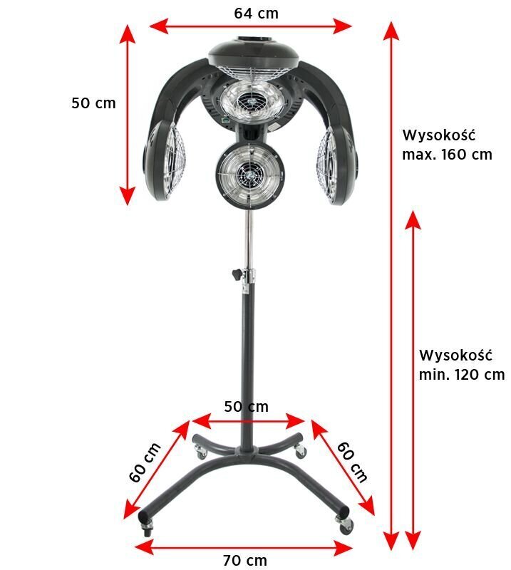 "Gabbiano Floorstanding Infrasound GL-505S harmaa" Gabbiano Floorstanding Infrasound GL-505S harmaa hinta ja tiedot | Hiustenkuivaajat | hobbyhall.fi