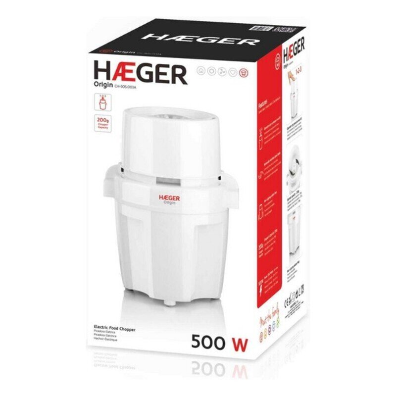 Lihamylly Haeger Origin 500W hinta ja tiedot | Lihamyllyt | hobbyhall.fi