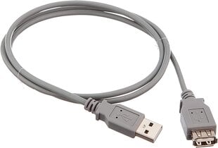 Premiumcord USB 2.0 -laajennuskaapeli, 1 m hinta ja tiedot | Kaapelit ja adapterit | hobbyhall.fi