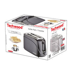 Techwood TGP-246 leivänpaahdin (musta) hinta ja tiedot | Leivänpaahtimet | hobbyhall.fi