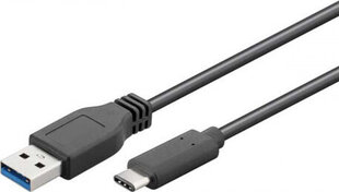 USB 3.0 Type A Uros USB 3.1 Type C USB-kaapeli hinta ja tiedot | Kaapelit ja adapterit | hobbyhall.fi