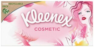 Laatikko Kleenex kosmeettisia pyyhkeitä, 80 kpl hinta ja tiedot | WC-paperit ja talouspaperit | hobbyhall.fi