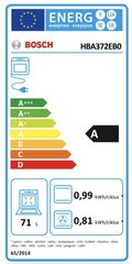 Bosch HBA372EB0 hinta ja tiedot | Erillisuunit | hobbyhall.fi