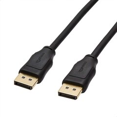 Amazonin perusteet - Kaapeli, DisplayPort on DisplayPort, 3 m hinta ja tiedot | Kaapelit ja adapterit | hobbyhall.fi