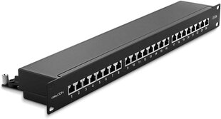 Deleycon Cat 6a Patchpanel hinta ja tiedot | Kaapelit ja adapterit | hobbyhall.fi