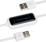 Salcar Data Cable High Speed ​​USB 2.0 PC-PC-liitäntäkaapeli Windows 10/8.1/8/7/Vista/XP/2000 -käyttöjärjestelmille, helpoin tiedonvaihto kahden tietokoneen välillä hinta ja tiedot | Kaapelit ja adapterit | hobbyhall.fi