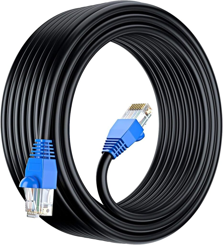 Mutecpower Cat6, 50 m hinta ja tiedot | Kaapelit ja adapterit | hobbyhall.fi