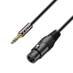 J&D TRS 3.5 mm/XLR, 1.8 m hinta ja tiedot | Kaapelit ja adapterit | hobbyhall.fi