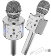 WS-858-äänimuunnosmikrofoni karaoke-efekteillä hinta ja tiedot | Izoxis Lapset | hobbyhall.fi
