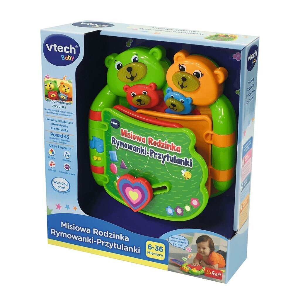 VTECH BABY Rhymes - Pehmoinen:. Misiowan perhe. hinta ja tiedot | Vauvan lelut | hobbyhall.fi