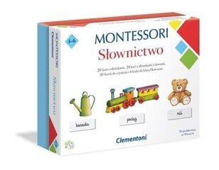 Montessori | Koulutuspelien sanasto. hinta ja tiedot | Kehittävät lelut | hobbyhall.fi