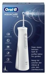 Oral-B AquaCare Pro Expert 6 -kastelulaite, langaton, valkoinen hinta ja tiedot | Hammasvälisuihkut | hobbyhall.fi