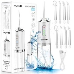 TEHOKAS WhySmile Dental Irrigator CORDLESS 3 tilaa 8 suutinta hinta ja tiedot | Hammasvälisuihkut | hobbyhall.fi