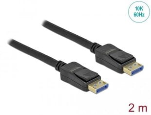 Delock, Cable DisplayPort2.0 kištukas, 2 m hinta ja tiedot | Kaapelit ja adapterit | hobbyhall.fi