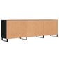 TV-kaappi vidaXL, 150x30x50 cm, musta hinta ja tiedot | TV-tasot | hobbyhall.fi