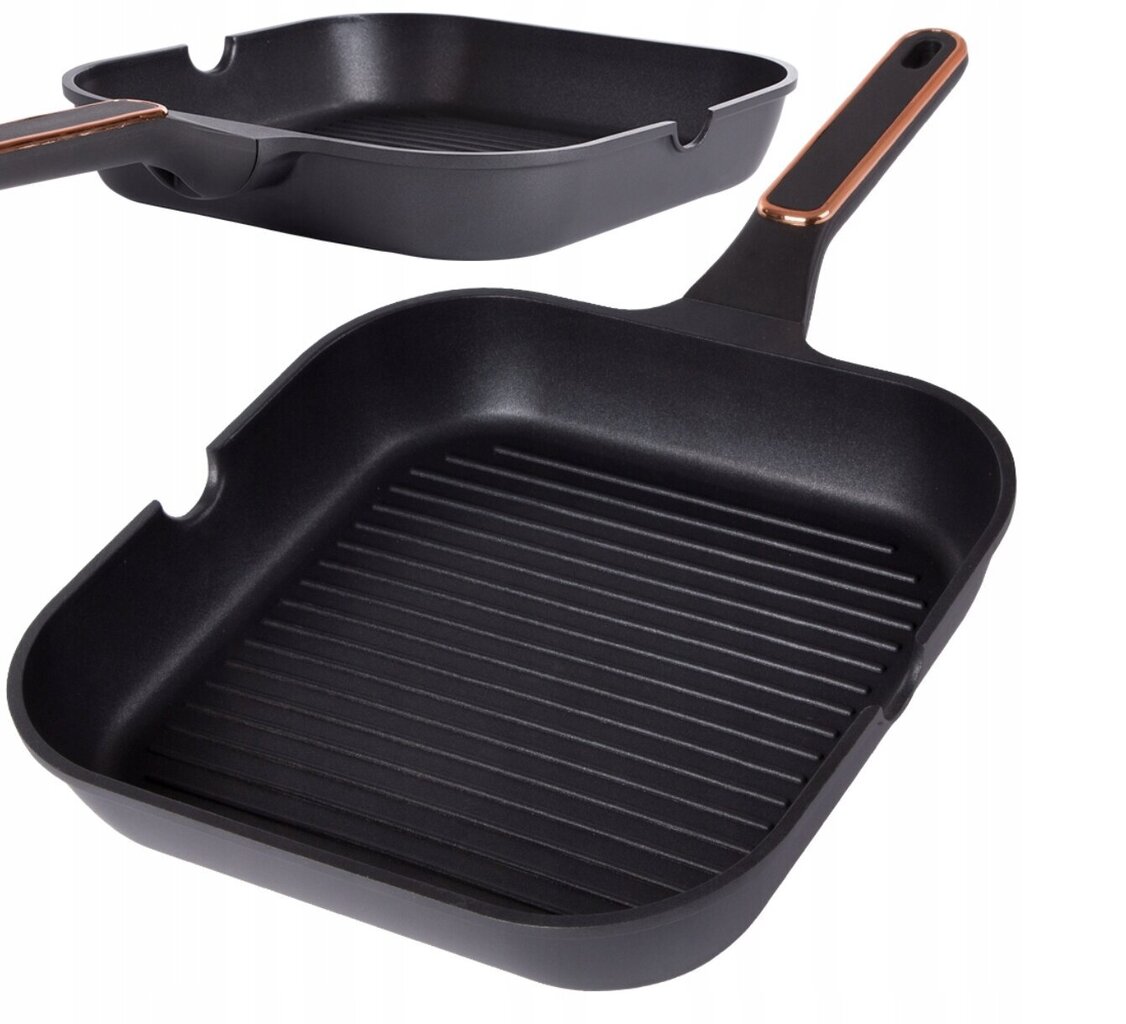 GrillGlide 28 pannuke induktioliedelle grillipinnalla, 28 cm hinta ja tiedot | Paistinpannut | hobbyhall.fi