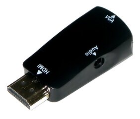 XtendLan Adapter HDMI (M) ja VGA (F), jopa 1080p hinta ja tiedot | XtenLan Kodinkoneet ja kodinelektroniikka | hobbyhall.fi