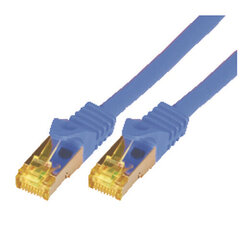 CAT7 SFTP RJ45 LSZH 0,25M SININEN hinta ja tiedot | Kaapelit ja adapterit | hobbyhall.fi