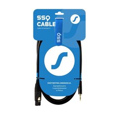 SSQ XLR/3,5 mm, 3 m hinta ja tiedot | Kaapelit ja adapterit | hobbyhall.fi