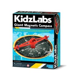 Kidzlabs jättiläinen magneettinen kompassi 4M hinta ja tiedot | Kehittävät lelut | hobbyhall.fi