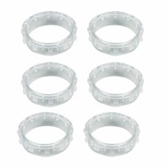 6 x Knebelring Schaltergriffschutz Backofen Herd ORIGINAL Bosch Siemens 00612104 00612104 hinta ja tiedot | Kotitaloustarvikkeet | hobbyhall.fi