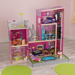 KidKraft nukkekoti Uptown Mansion hinta ja tiedot | Kidkraft Lapset | hobbyhall.fi