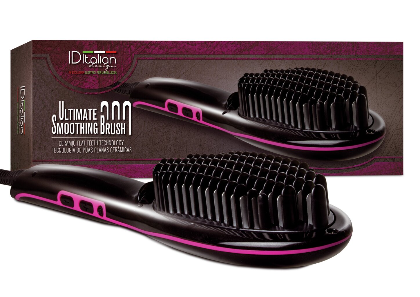 ULTIMATE SMOOTHING BRUSH ITALIALAINEN MUOTOILU 50 WATTIA hinta ja tiedot | Suoristusraudat ja kihartimet | hobbyhall.fi