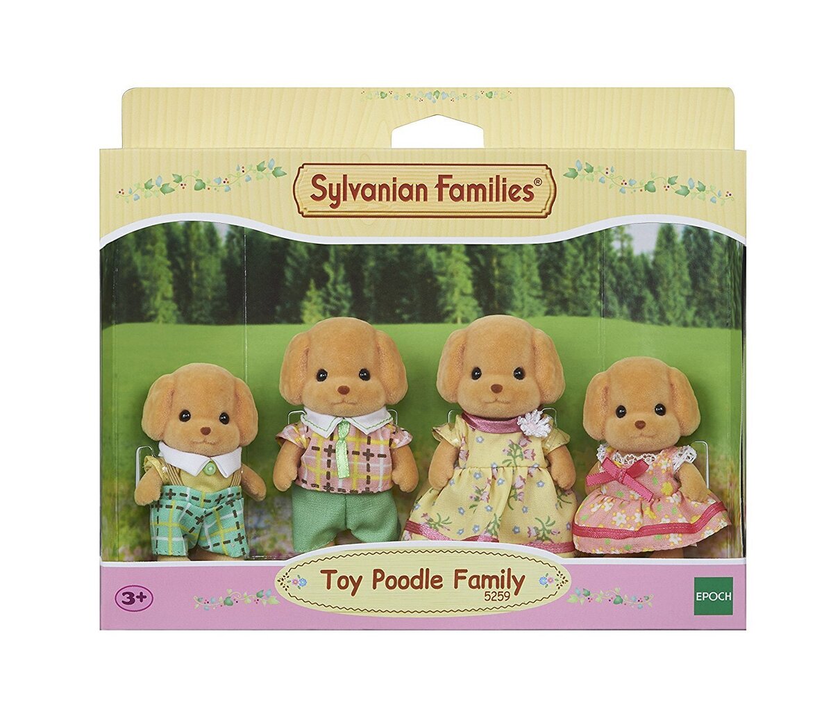 Villakoiraperhe Sylvanian Families 5259 kaina ir informacija | Tyttöjen lelut | hobbyhall.fi