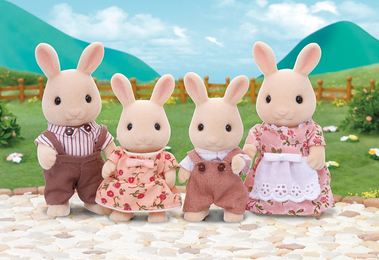 Kaniperhe Sylvanian Families hinta ja tiedot | Tyttöjen lelut | hobbyhall.fi