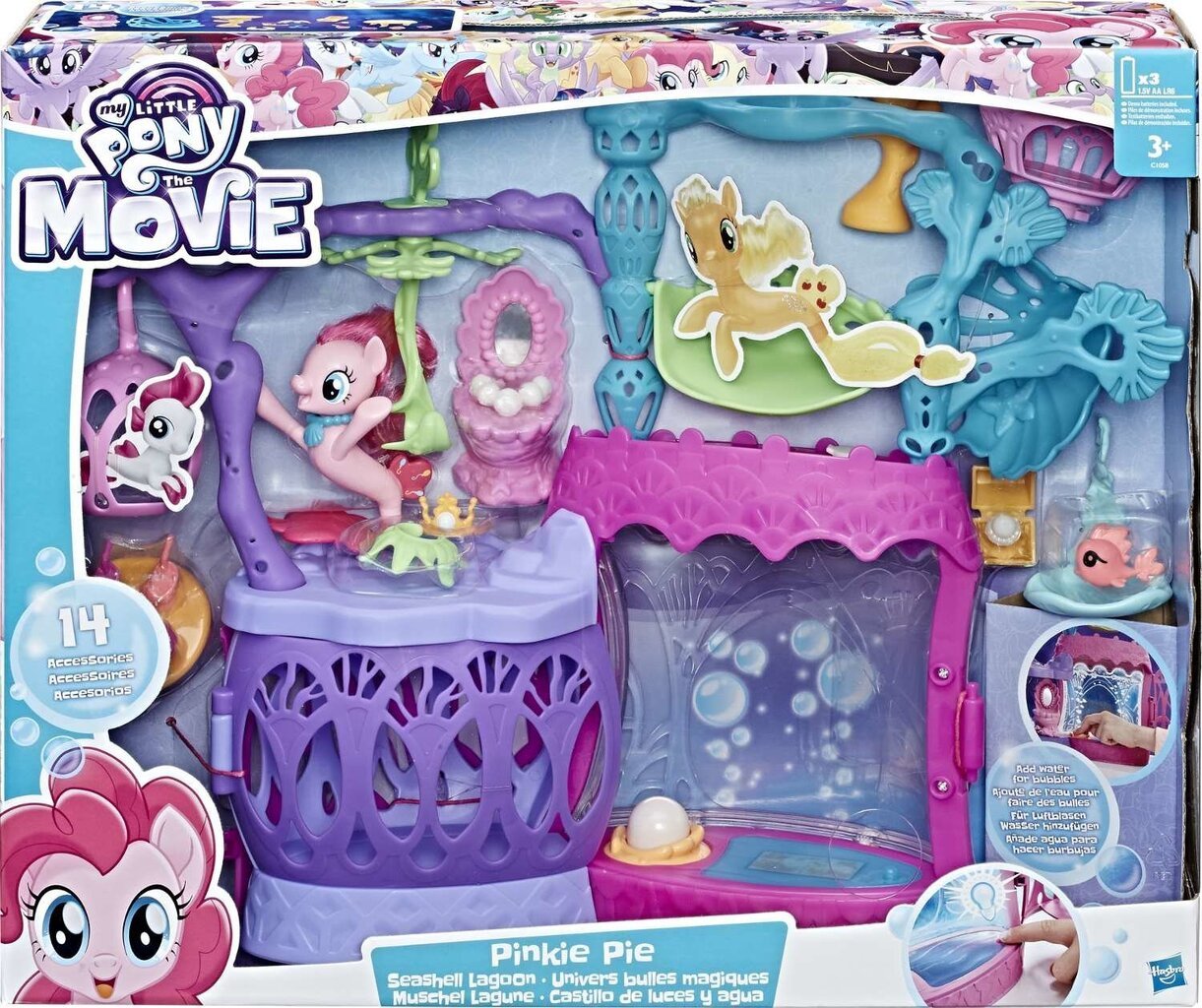 HASBRO MY LITTLE PONY Simpukka Laguuni-Leikkisetti hinta ja tiedot | Tyttöjen lelut | hobbyhall.fi