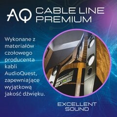 Acoustique Quality 646-BW - BI-WIRING audiofiilinen kaiutinkaapeli Pituus 4 metriä hinta ja tiedot | Kaapelit ja adapterit | hobbyhall.fi