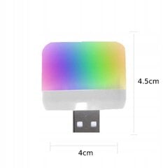 RGB LED Rainbow USB TYP-C puhelin tabletti hinta ja tiedot | Mediasoittimet ja -tarvikkeet | hobbyhall.fi